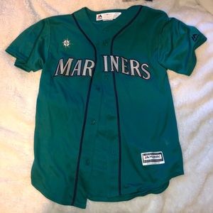Kids Griffey Mariner Button up Jersey